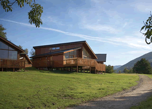 Argyll Lodges in Arrochar, Dunbartonshire, West Scotland