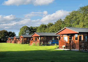 Athelington Hall Farm Lodges in Horham, Suffolk, East England