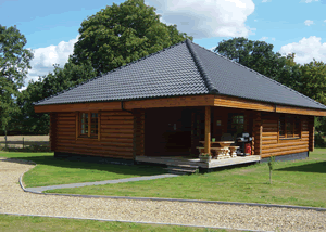 Langmere Lakes Lodges in Frettenham, Norfolk, East England