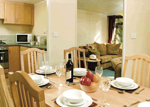 Athelington Hall Farm Lodges in Horham, Suffolk, East England