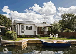 Bure-Way and Rosemere in Wroxham, Norfolk, East England