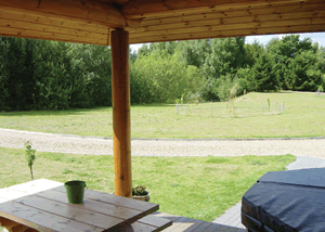 Langmere Lakes Lodges in Frettenham, Norfolk, East England