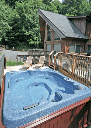 Penvale Lake Lodges in Llangollen, Denbighshire, North Wales